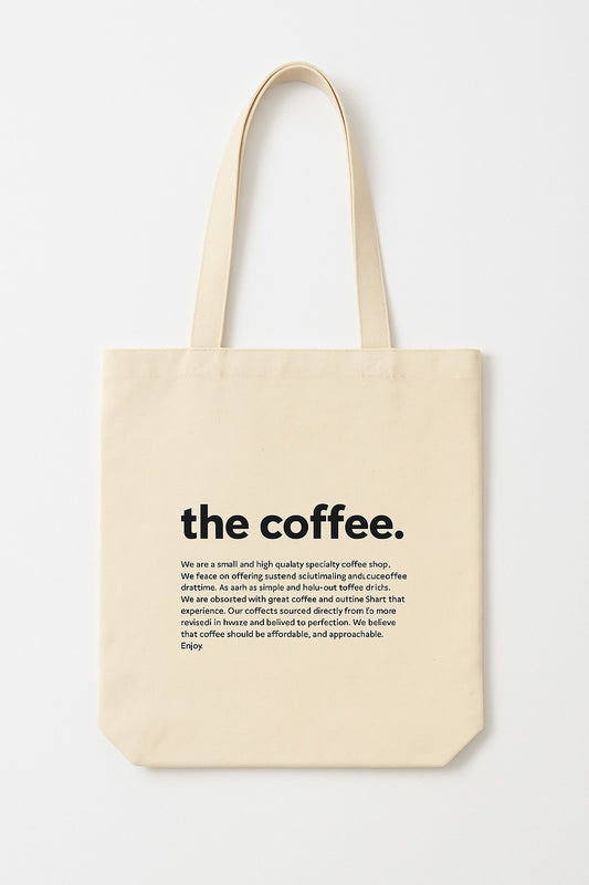 Tote Bag Blanca The Coffee