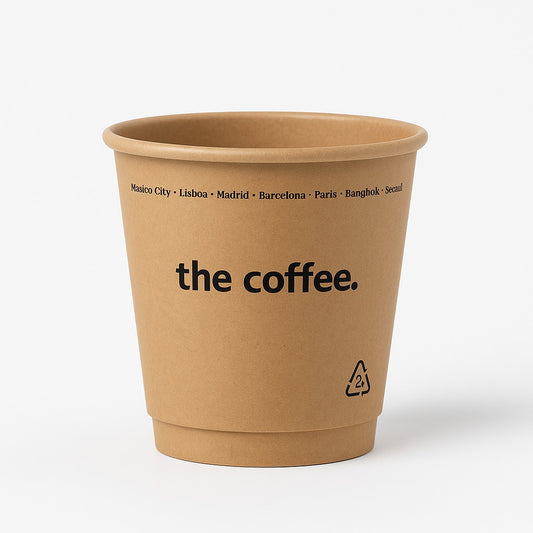 Vaso Caliente Chico 8 Oz (500 Pzs)