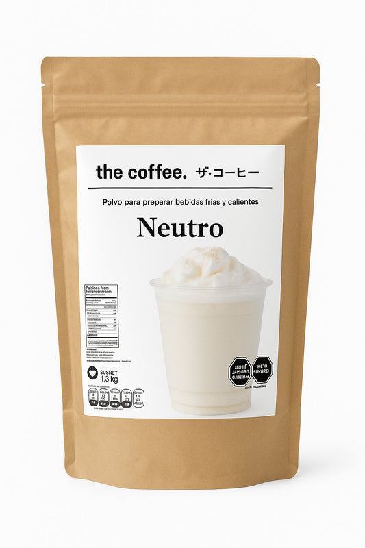 Polvo Neutro para Frappe